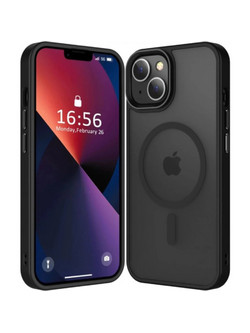 Bodycell MagSafe Back Cover Matte Black (iPhone 15 Plus)