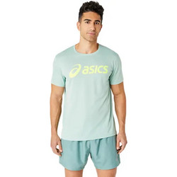 ASICS Core Top Ανδρικό Αθλητικό T-Shirt Πράσινο Mint 2011C334-304