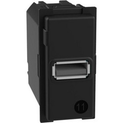 Living Now Πρίζα ΦΟΡΤ. USB Α, 15W 1ΣΤ Legrand - K4191A