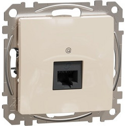 Schneider Sedna Design RJ45 πρίζα CAT6A UTP Μπεζ - SDD112466
