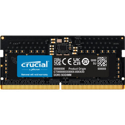 Crucial 8GB (1X8GB) DDR5 5600MHz C46 SoDimm CT8G56C46S5