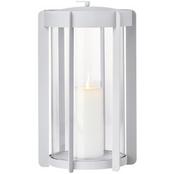 Zone Denmark Διακοσμητικό Φανάρι Μεταλλικό Φ21,5x35 - Firefly Soft Grey