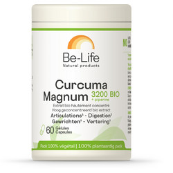 Be-Life Curcuma Magnum 3200 60 Κάψουλες