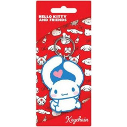 CINNAMOROLL - Blue - Rubber Keychain