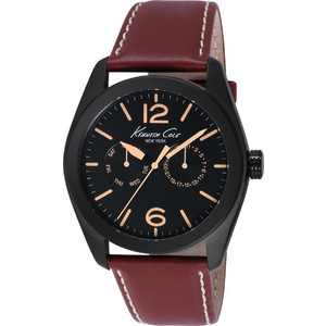 Kenneth Cole Ανδρικό Ρολόι Χρονογράφος με Κόκκινο Δερμάτινο Λουράκι IKC8063 Kenneth Cole Ανδρικό Ρολόι Χρονογράφος με Κόκκινο Δερμάτινο Λουράκι IKC8063