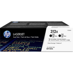 HP 312X Black Toner 2pcs