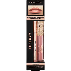 Profusion Cosmetics Lip Envy Lip Gloss + Lip Liner Σετ με Γκλος Χειλιών 3.5ml & Μολύβι Χειλιών 0.3gr (Pink Aura)