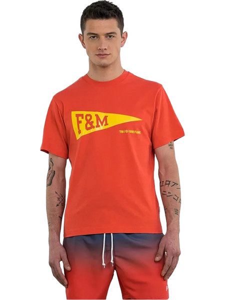 Franklin & Marshall Jersey Chest Flag Logo Μ