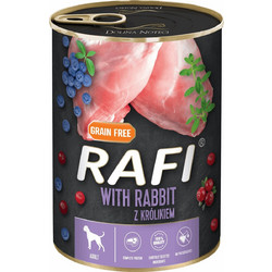 Dolina Noteci Rafi Adult Grain Free with Rabbit, Blueberry & Cranberry 800gr