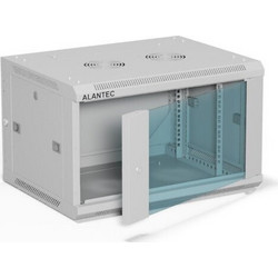 Alantec SW-6U-600-450-01-SF Επιτοίχια Καμπίνα Rack 6U 60x45cm Γκρι