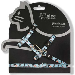 Glee Σαμαράκι Γάτας με Λουρί Harness/Leash Meow Cats One size