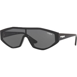 Vogue VO5284S W44/87 Γυαλιά Ηλίου Μάσκα Κοκάλινα Μαύρα με Μαύρο Φακό