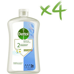 Dettol Soft On Skin Chamomile Liquid Soap Refill 4x750ml