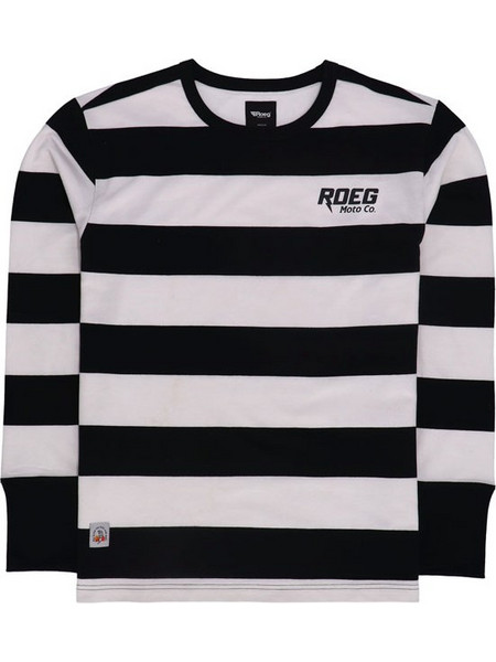 Roeg Ricky Φούτερ ριγέ | Stripe jersey white/black
