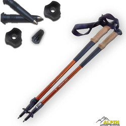 Alpin - Μπατόν Πεζοπορίας Ultralight Aero II Βάση Κάμερας Πορτοκαλί