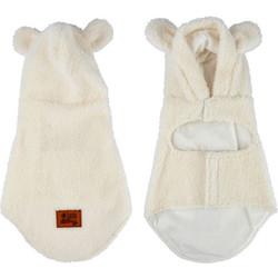 Curly Fleece Cuddly Jacket M/35Cm Ecru Wooly - LOVE STORY
