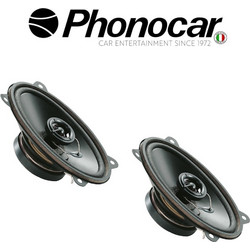Phonocar 66021 Σετ Ηχεία Αυτοκινήτου Οβάλ 4x6" 2 Δρόμων 30W RMS