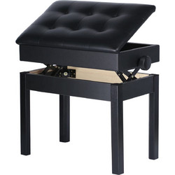 Parker Q-15 Black Ρυθμιζόμενο κάθισμα πιάνου Parker Q-15
