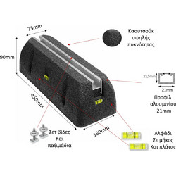 ΑΝΤΙΚΡΑΔΑΣΜΙΚΗ ΒΑΣΗ 450mm - AllAboutPellet