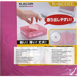 CD/DVD Scott CCD-031ΡΝ - 100 Sheets - Ρink