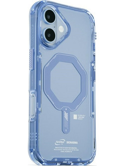 Skinarma Saido Case For Iphone 17 Magnetic Charging Blue - (SK-2025IP6.3-SDOMS-SBL)