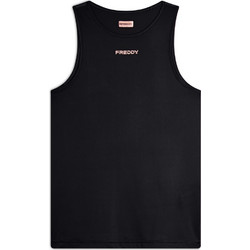 Freddy Γυναικείο Αθλητικό T-Shirt Μαύρο F4WSFK1-N