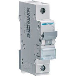 Ασφάλεια Αυτόματη C 6kA 1P 50Α Hager - MCN150