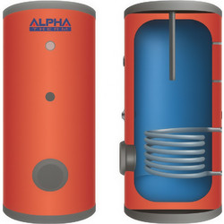 Alpha Therm BKLA 160lt με Ένα Εναλλάκτη