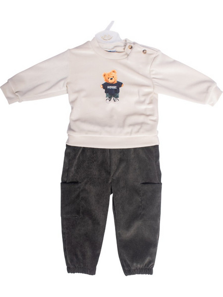 Serafino Σετ Ρούχων για Αγόρι Εκρού FW25-6265