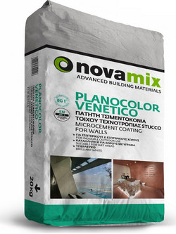 Novamix Planocolor Venetico Διακοσμητικό Σπατουλαριστό Τσιμεντοκονίαμα Τεχνοτροπιών 20kgr 20 Kgr *