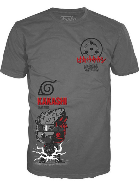 Funko Pop! Tee: Naruto - Kakashi Split (M)