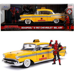 Jada Marvel Deadpool & 1957 Chevy Bel Air