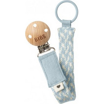 Κλιπ πιπίλας Bibs(R) Paci Braid Blue/Ivory