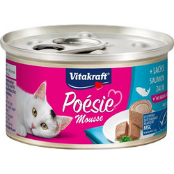 Vitakraft Poesie Adult Mousse with Salmon 85gr