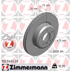 Zimmermann Δισκόπλακα - 150.3465.20