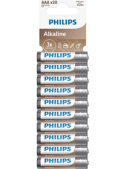 Philips Long Lasting Power AAA 20τμχ