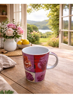 Κούπα πορσελάνης 250ml Flowers Galifas 9701802 - Galifas