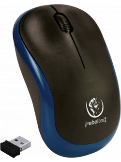 Rebeltec Meteor Ασύρματο Ποντίκι Blue