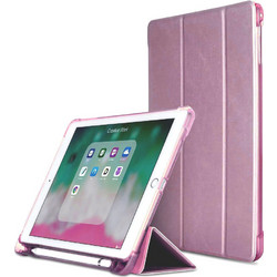 Θήκη Flip Cover Stand με Υποδοχή Apple Pencil για iPad Pro 2018/2020/2021/2022/Air 2024 11"/Air 2020/2022 10.9" rose gold