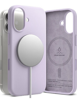 RINGKE SILICONE MAGNETIC MAGSAFE IPHONE 17 LIGHT PURPLE