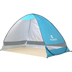 Keumer Τέντα Παραλίας 3 Ατόμων Pop Up Γαλάζια 200x120x130cm 50-1017-15