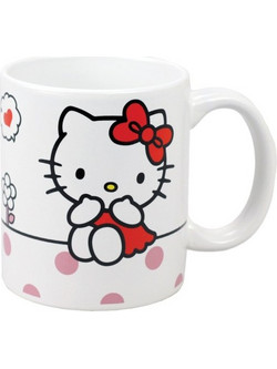 GIM Κούπα Κεραμική Απλή Hello Kitty 320Ml 557-95101