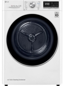 LG RC90V9AV3Q Στεγνωτήριο Ρούχων 9kg A+++