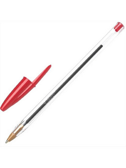 BIC Cristal Στυλό Διαρκείας 1mm Κόκκινο