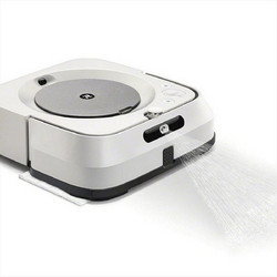 iRobot Braava Jet m6 Black Σκούπα Ρομπότ για Σκούπισμα & Σφουγγάρισμα με Χαρτογράφηση και Wi-Fi