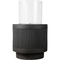 Artekko Artekko Fountain Συντριβάνι Τσιμέντο Μαύρο Πολυκαρβονικό (50.8x50.8x49.5)cm D8840CE-DS