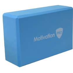 Τουβλάκι Yoga Μπλε 23x14x7.5cm MotivationPro