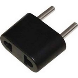 ADAPTOR ΡΕΥΜΑΤΟΣ ΠΛΑΚΕ 220V/110V-220V ΜΑΥΡΟ AC-7225 ULTIMAX (ΣΕΤ ΜΕ 10)