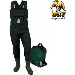 Behr Neoprene Γαλότσες Εργασίας Μέσης Πράσινες