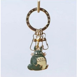 MY NEIGHBOR TOTORO - Grey Totoro - Metal Keychain